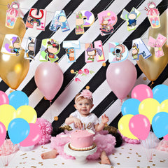 All in One Party Decoration Kit contents