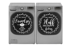 Laundry Room Decor washing machine sticker for washer