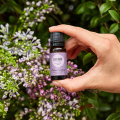 Lavender Around The World essential oil label Edens Garden