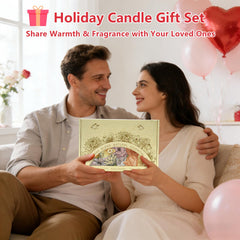 Lavender candle from Scented Candles Gift Set for Women 6-Pack