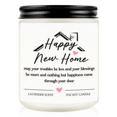 Lavender Scented Candle 7oz handcrafted from 100% natural soy wax