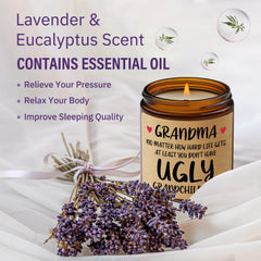 lavender scented soy wax candle 7oz size