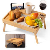 Lavievert bed and sofa arm tray on a couch arm