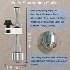 Stainless steel and aluminum jig components for LAVODA SG02