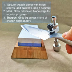 Ball bearing mechanism detail on LAVODA SG02 jig