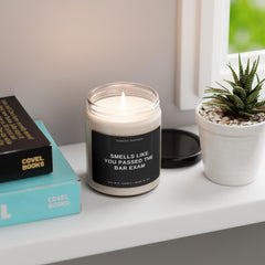 Natural soy wax and cotton wick for clean burn
