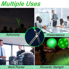 Star cap on lazer pointer showing star pattern mode