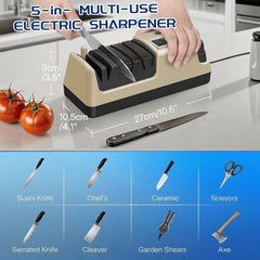 slot for serrated knives and cleavers