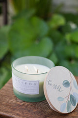 Lead-free cotton wicks candle by Sand + Fog 12 oz