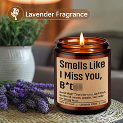 LEADO Candle 9 oz lavender scented candle product image