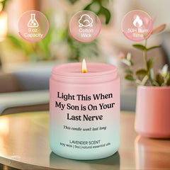 Lavender scented candle by LEADO 9 oz pack