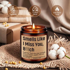 Long distance gift concept LEADO Candle for I Miss You