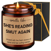 LEADO Reading Candle book lovers gift