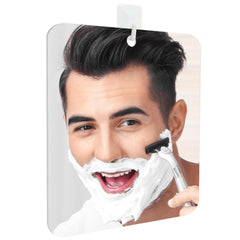 LeaOcaao fogless shower mirror for shaving front view