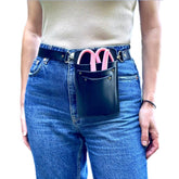 Leather tool belt for florists and gardeners