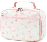 LEDAOU lunch box for kids pink bow