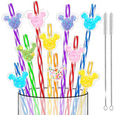 LEDUO Sparkle Mouse Ear Straws 24pc set product image