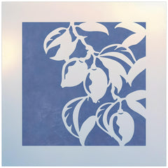 Lemon Tile 2 Stencil 6x6 inch size