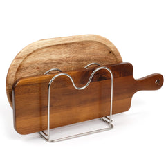 Wood board shown in pictures is not included with holder