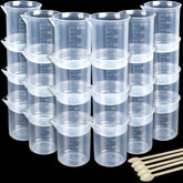 LEOBRO resin measuring cups 100ml 24pcs
