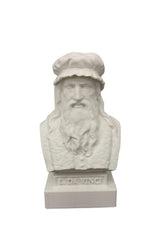 Leonardo da Vinci Bust decorative figure on desk
