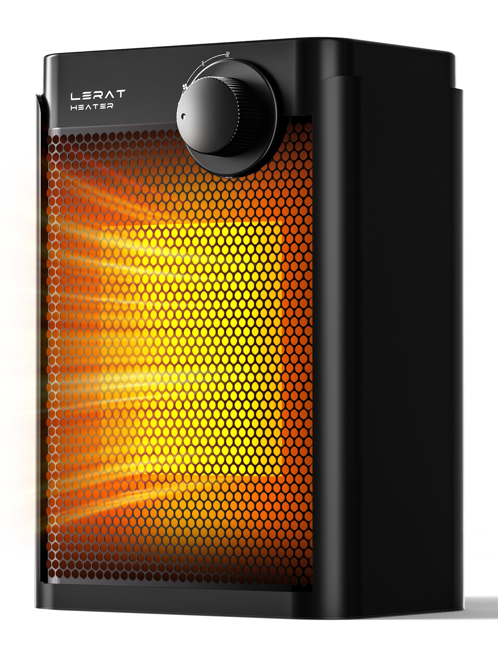 Lerat Electric Space Heater compact indoor heater 1200W