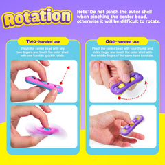 Colorful LESONG fidget toys designed for stress relief