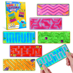 Lesong squishy sensory maze six-pack fidget toys