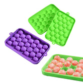 Lesunsul Ice Ball Tray Pack 2 green color