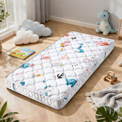 Crib and toddler mattress dual use