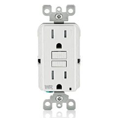 Leviton GFWT1-W GFCI weather resistant outdoor outlet