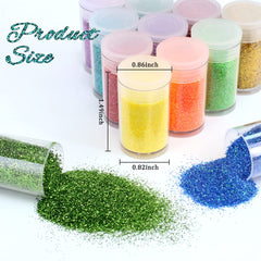 Multicolor glitter for crafts and decoration Licool Glitter