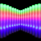LifBetter light up glow sticks bulk LED foam batons for parties