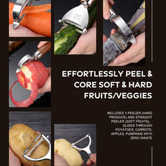 Y-Type peeler for firm vegetables LifeVoltivus