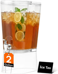 Lifewit 2 gallon drink dispenser with spigot