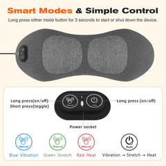 plug-in Lifiora massager with power adapter for back relief