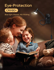 CRI 90+ LED reading lamp for comfortable eye care