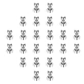 Liftsun silver fridge magnets push pins 24pack on metal surface