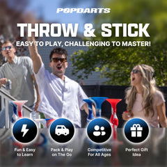 Light blue Popdarts included in Drizzle set