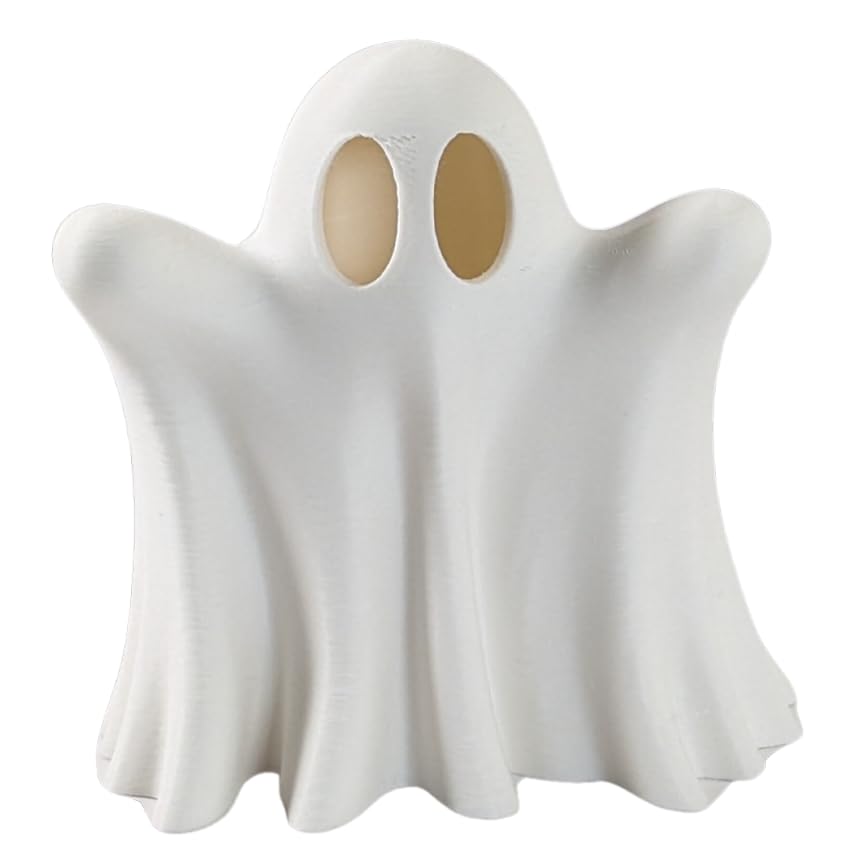 Light Up Ghost Decoration ghost silhouette LED tea light holder