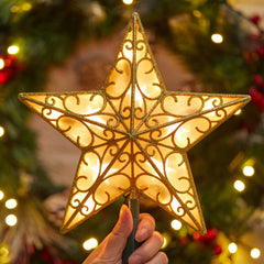 Decorative topper suitable for home and holiday displays