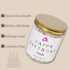 Lihome 7oz candle burn time 40 plus hours
