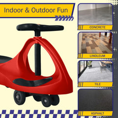 Indoor and outdoor use Lil’ Rider Wiggle Car on smooth surface image