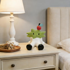 Compact 3.5 x 3.5 x 4.3 inch desk decor suitable for monitor bases