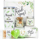 Liosenuiy thank you gifts for women gift box contents including tumbler and bath items
