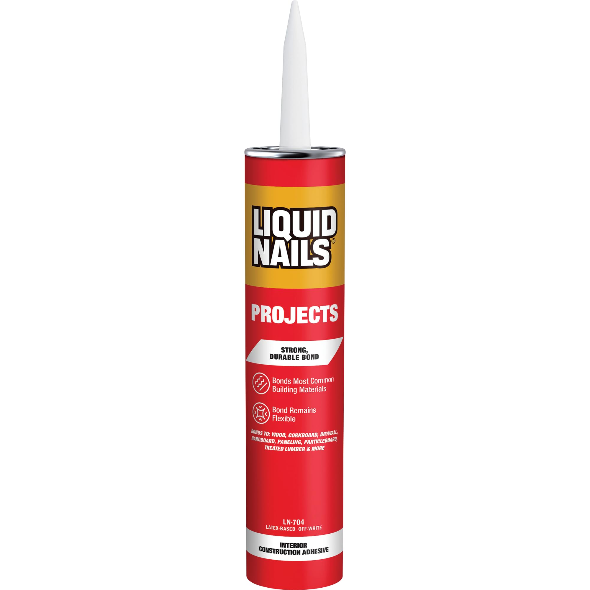 Liquid Nails interior projects construction adhesive container