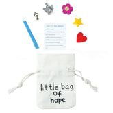 Little Bag Of Hope drawstring bag 7cm x 9cm