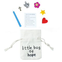 Little Bag Of Hope drawstring bag 7cm x 9cm