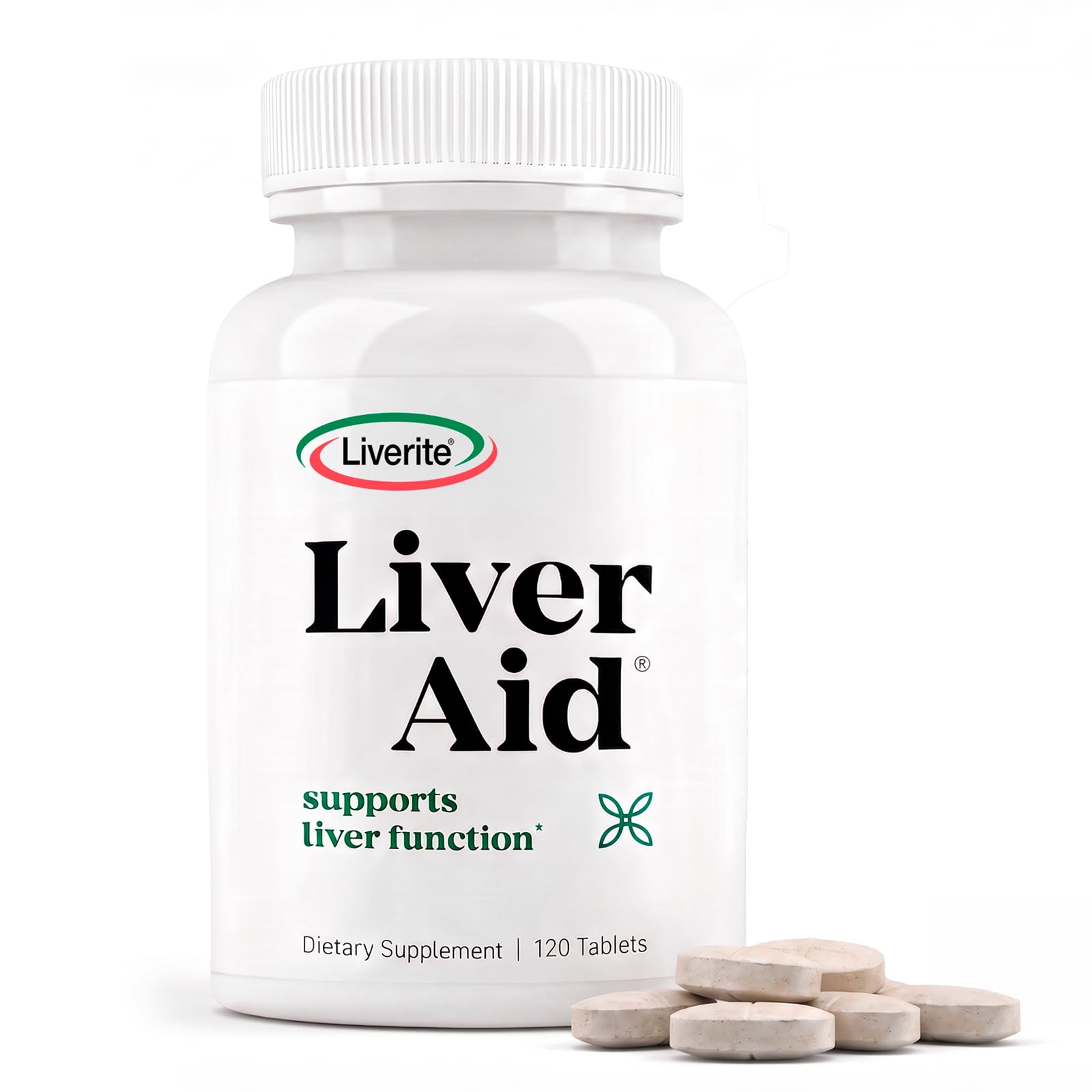 LIVERITE Liver Aid liver support supplement 120 tablets