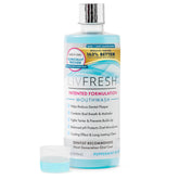 LIVFRESH Mouthwash Peppermint Burst 16.9 fl oz bottle